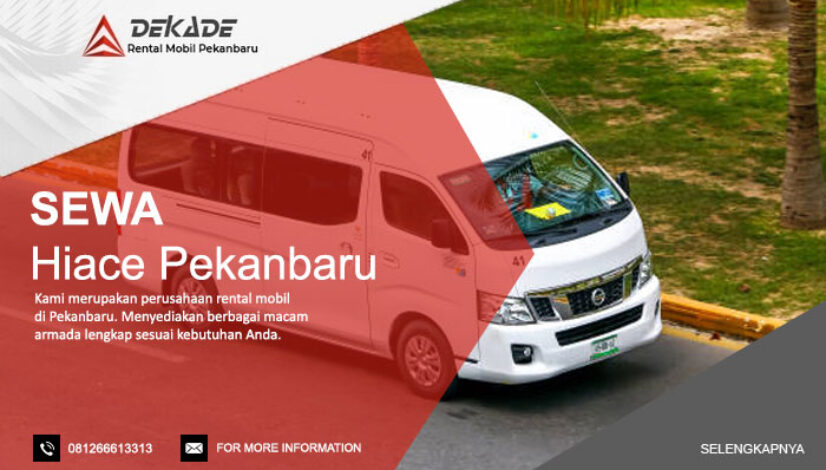 Sewa Hiace Pekanbaru
